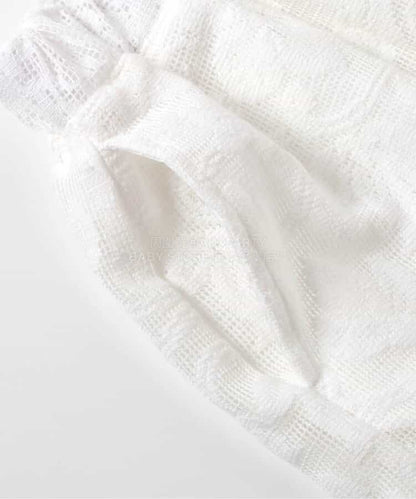 日本童裝 BREEZE 拼接蕾絲長褲 90-140cm 女童款 夏季 PANTS