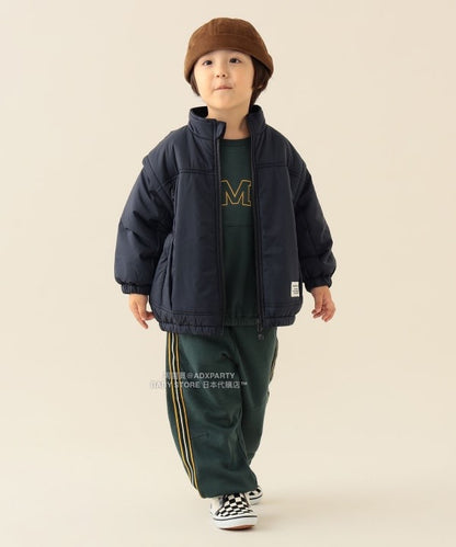 日本童裝 BEAMS mini 線條衛衣運動褲 90-140cm 男童款 秋冬季 PANTS