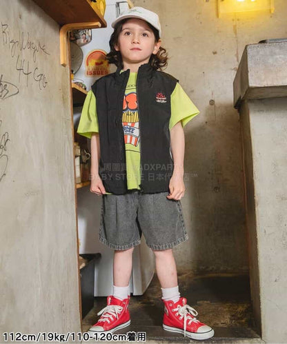 日本童裝 BREEZE 背心外套 90-160cm 男童款 夏季 OUTERWEAR