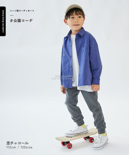 日本童裝 dev!rock 超彈性羅紋長褲 80-160cm 男童款/女童款 冬季 PANTS