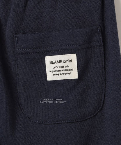 日本童裝 BEAMS mini 線條衛衣運動褲 90-140cm 男童款 秋冬季 PANTS