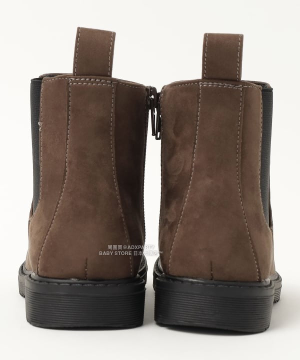 日本直送 BEAMS mini 麂皮短靴 16-19cm 鞋系列 其他品牌