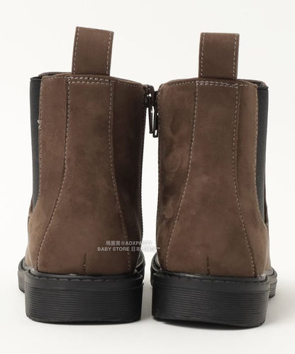 日本直送 BEAMS mini 麂皮短靴 16-19cm 鞋系列 其他品牌