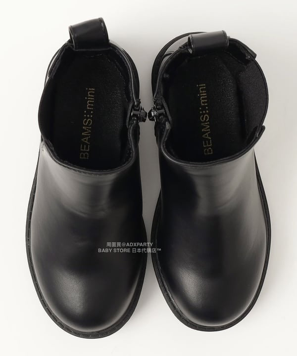日本直送 BEAMS mini 麂皮短靴 16-19cm 鞋系列 其他品牌