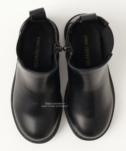 日本直送 BEAMS mini 麂皮短靴 16-19cm 鞋系列 其他品牌