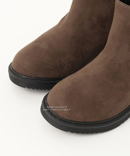 日本直送 BEAMS mini 麂皮短靴 16-19cm 鞋系列 其他品牌