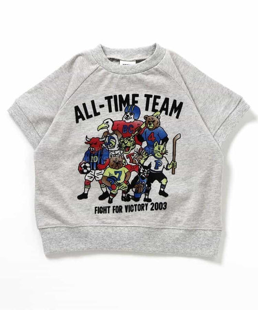 日本童裝 BREEZE 植絨圖案上衣 80-140cm 男童款 夏季 TOPS