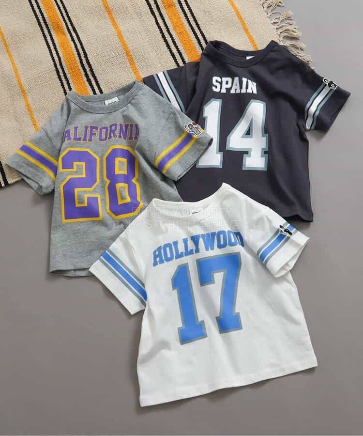 日本童裝 BREEZE 編號印花上衣 80-140cm 男童款  夏季 TOPS