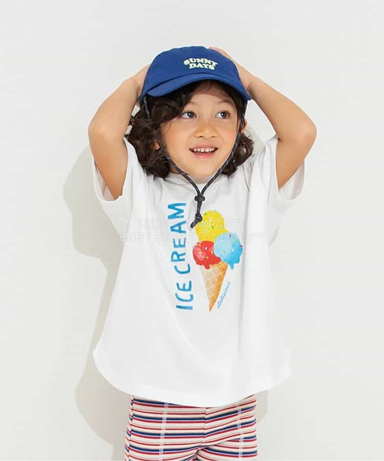 日本童裝 BREEZE 夏日印花上衣 80-140cm 男童款/女童款  夏季 TOPS