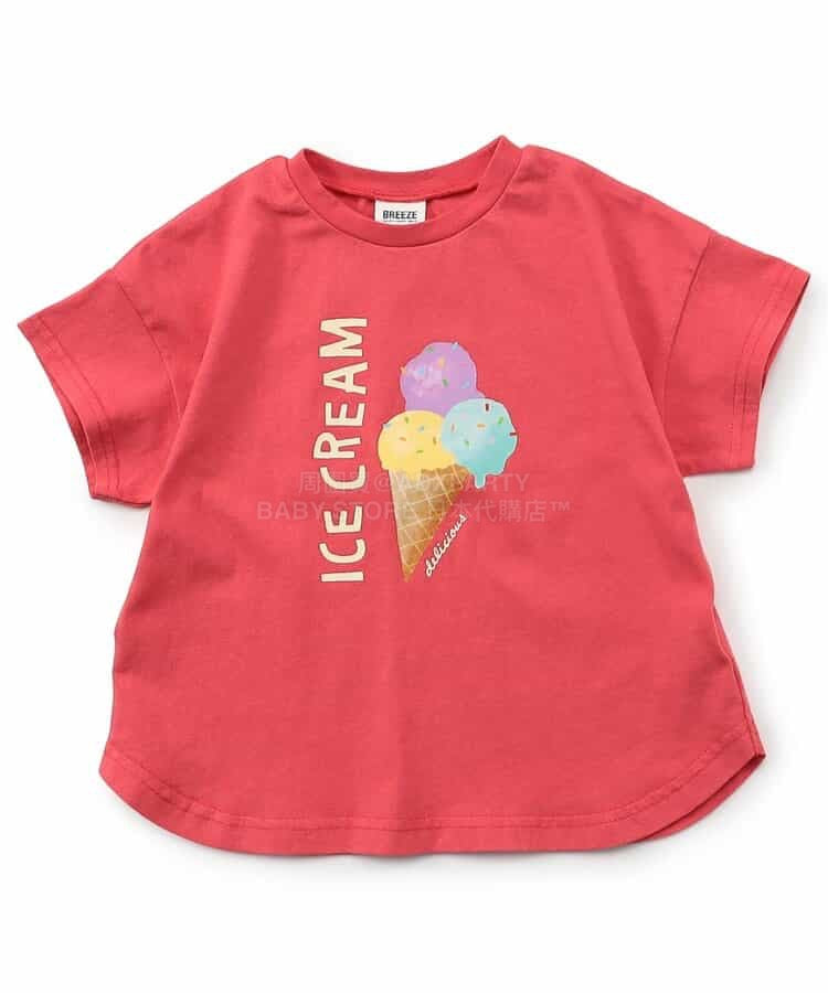 日本童裝 BREEZE 夏日印花上衣 80-140cm 男童款/女童款  夏季 TOPS