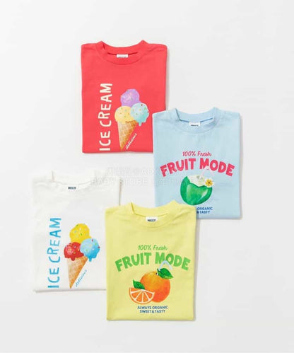 日本童裝 BREEZE 夏日印花上衣 80-140cm 男童款/女童款  夏季 TOPS