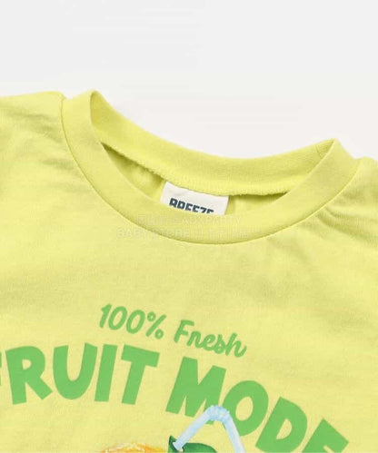 日本童裝 BREEZE 夏日印花上衣 80-140cm 男童款/女童款  夏季 TOPS