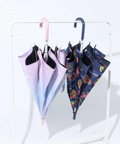 日本直送 BREEZE 晴雨兼用 雨傘 M 下雨天系列