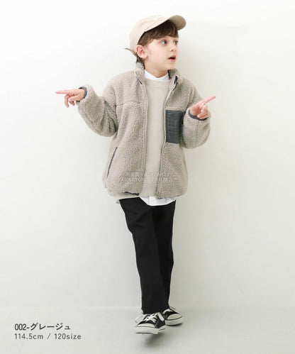日本童裝 dev!rock 毛毛外套 100-160cm 男童款/女童款 冬季 (適合香港平均溫度、寒冷天氣、溫度低天氣）OUTERWEAR 