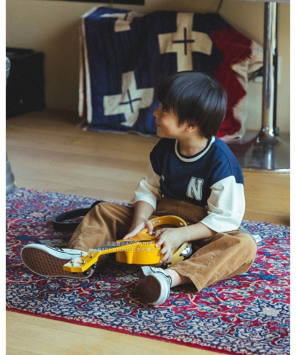 日本童裝 BEAMS mini 印花毛衣 90-140cm 男童款 秋冬季 TOPS