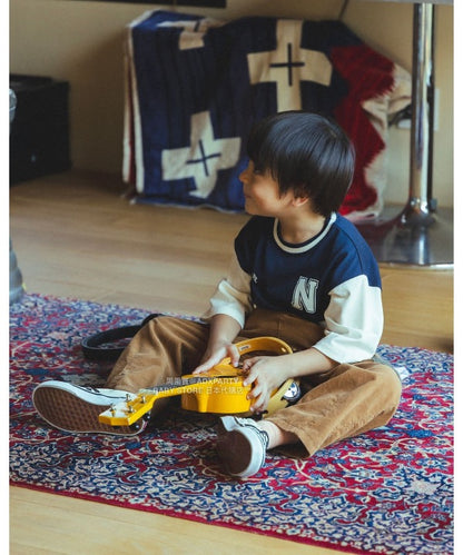 日本童裝 BEAMS mini 印花毛衣 90-140cm 男童款 秋冬季 TOPS