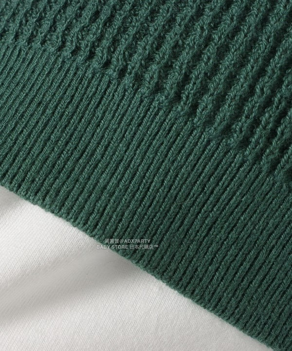 日本童裝 BEAMS mini 針織背心&長袖上衣套裝 90-150cm 男童款 秋冬季 TOPS