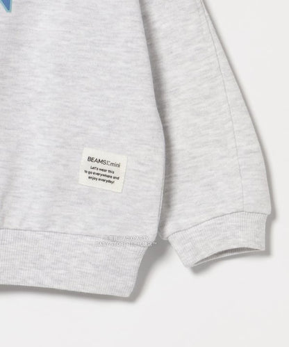 日本童裝 BEAMS mini 半拉鍊衛衣 90-140cm 男童款/女童款 秋冬季 TOPS