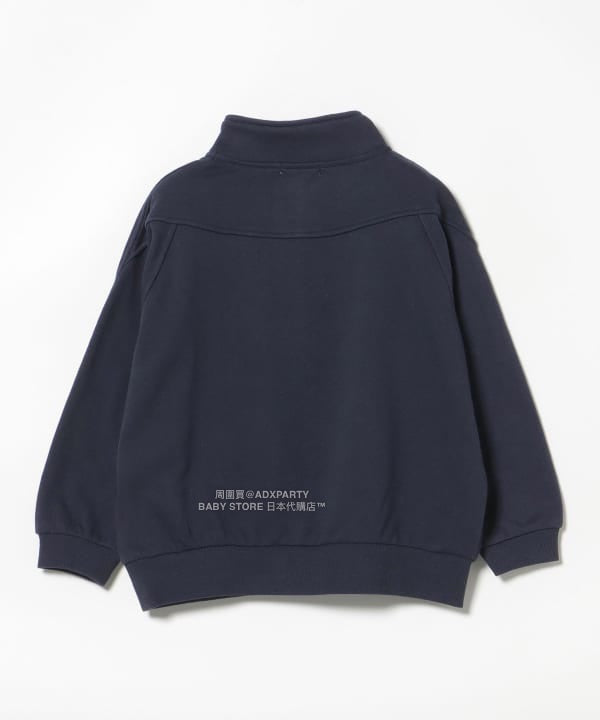 日本童裝 BEAMS mini 半拉鍊衛衣 90-140cm 男童款/女童款 秋冬季 TOPS