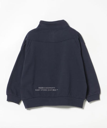 日本童裝 BEAMS mini 半拉鍊衛衣 90-140cm 男童款/女童款 秋冬季 TOPS