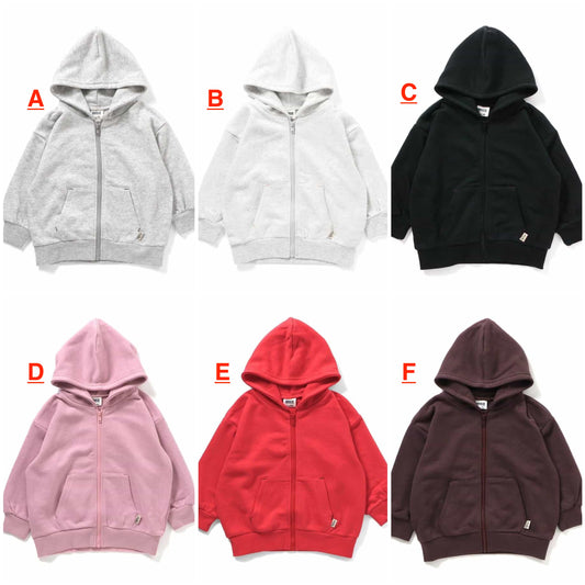 日本童裝 BREEZE 拉鍊連帽衛衣外套 90-160cm 男童款/女童款 冬季 OUTERWEAR