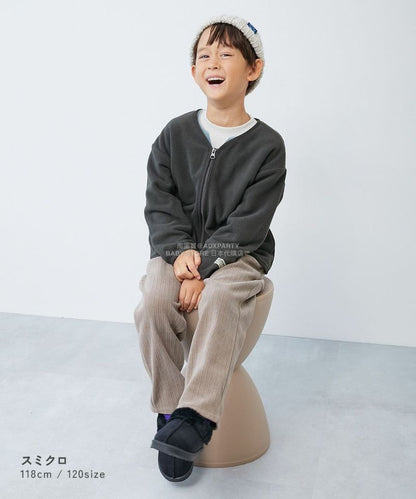 日本童裝 dev!rock 抓毛拉鍊外套 100-160cm 男童款/女童款 冬季 (適合初秋、香港平均溫度）OUTERWEAR 