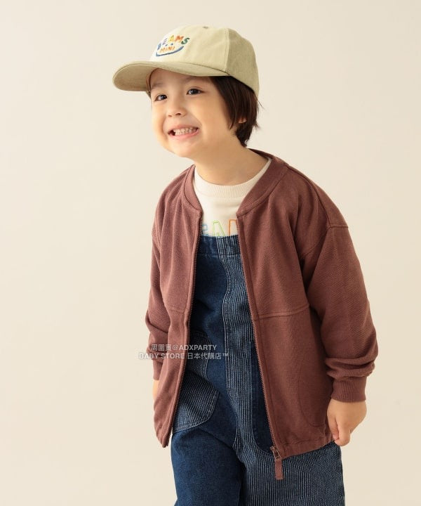 日本童裝 BEAMS mini 拉鍊衛衣 90-140cm 男童款/女童款 秋冬季 OUTERWEAR