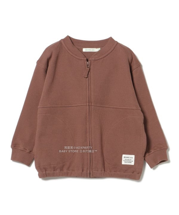 日本童裝 BEAMS mini 拉鍊衛衣 90-140cm 男童款/女童款 秋冬季 OUTERWEAR