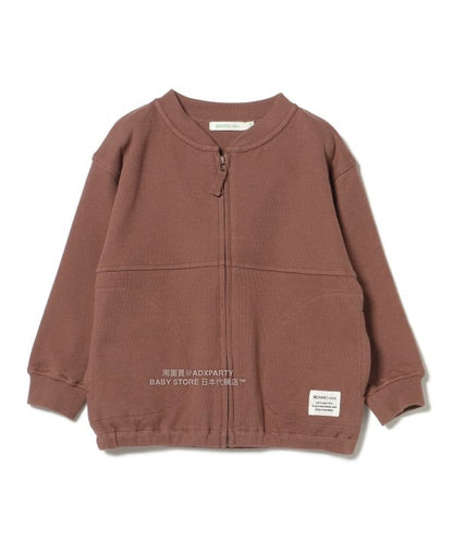 日本童裝 BEAMS mini 拉鍊衛衣 90-140cm 男童款/女童款 秋冬季 OUTERWEAR