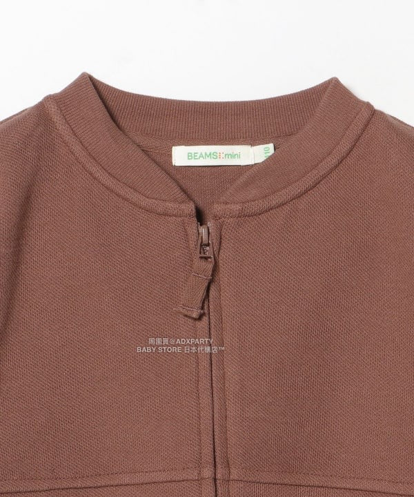 日本童裝 BEAMS mini 拉鍊衛衣 90-140cm 男童款/女童款 秋冬季 OUTERWEAR