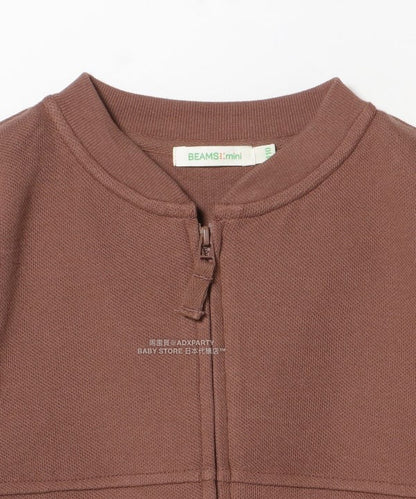 日本童裝 BEAMS mini 拉鍊衛衣 90-140cm 男童款/女童款 秋冬季 OUTERWEAR