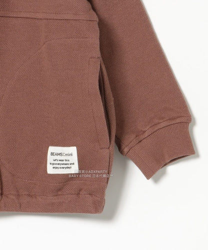 日本童裝 BEAMS mini 拉鍊衛衣 90-140cm 男童款/女童款 秋冬季 OUTERWEAR