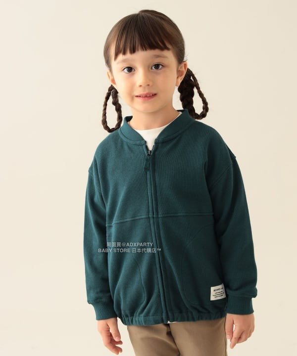 日本童裝 BEAMS mini 拉鍊衛衣 90-140cm 男童款/女童款 秋冬季 OUTERWEAR