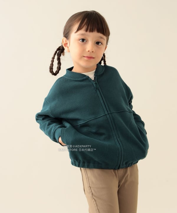 日本童裝 BEAMS mini 拉鍊衛衣 90-140cm 男童款/女童款 秋冬季 OUTERWEAR