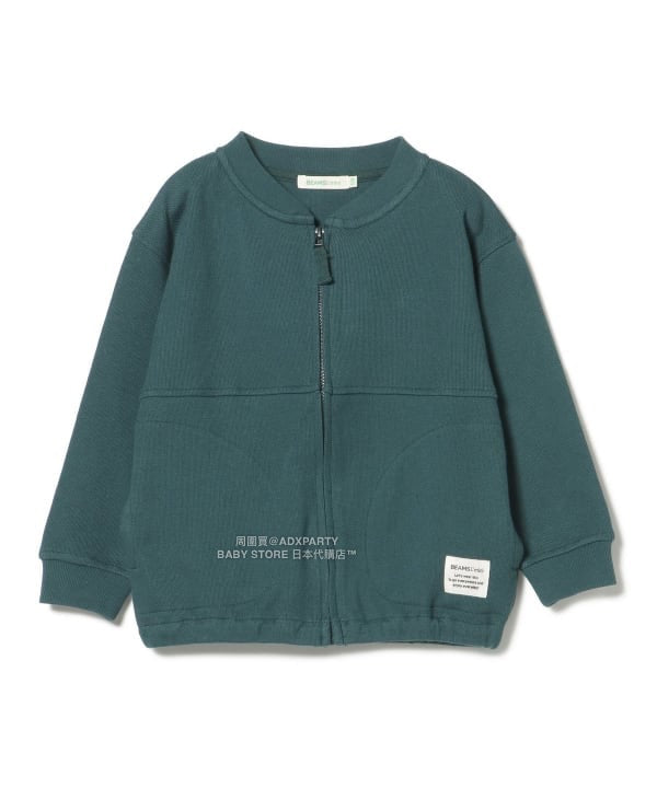 日本童裝 BEAMS mini 拉鍊衛衣 90-140cm 男童款/女童款 秋冬季 OUTERWEAR