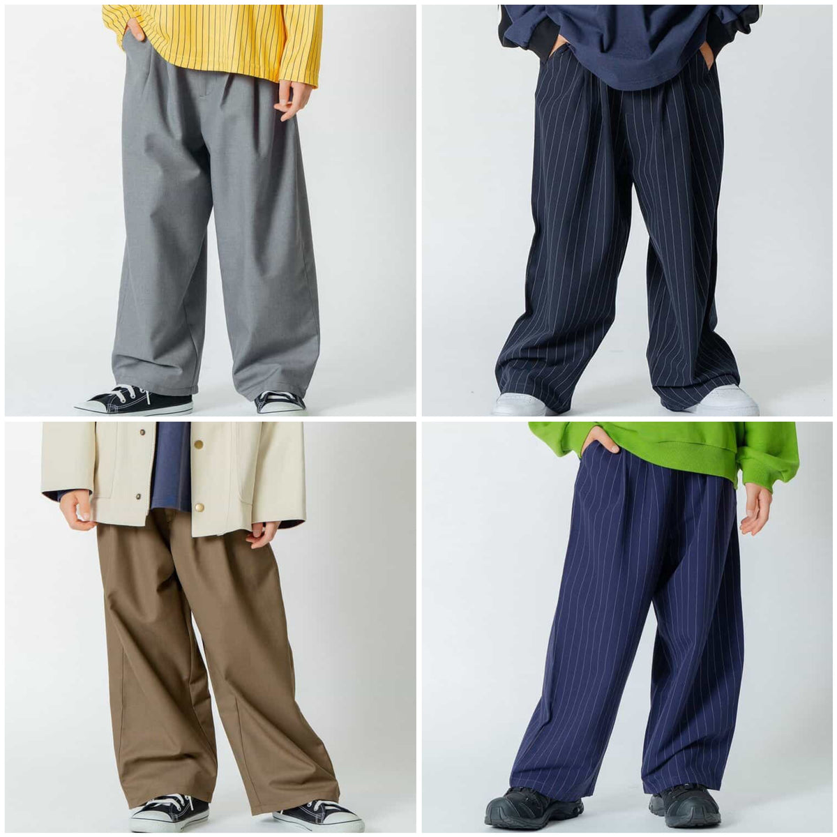 日本童裝 BREEZE 雙褶長褲 90-160cm 男童款 冬季 PANTS