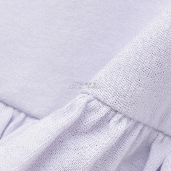 日本童裝 Ly# mine 2Way 雙面兩著【柔軟棉】花邊上衣 100-150cm 女童款 秋季 TOPS