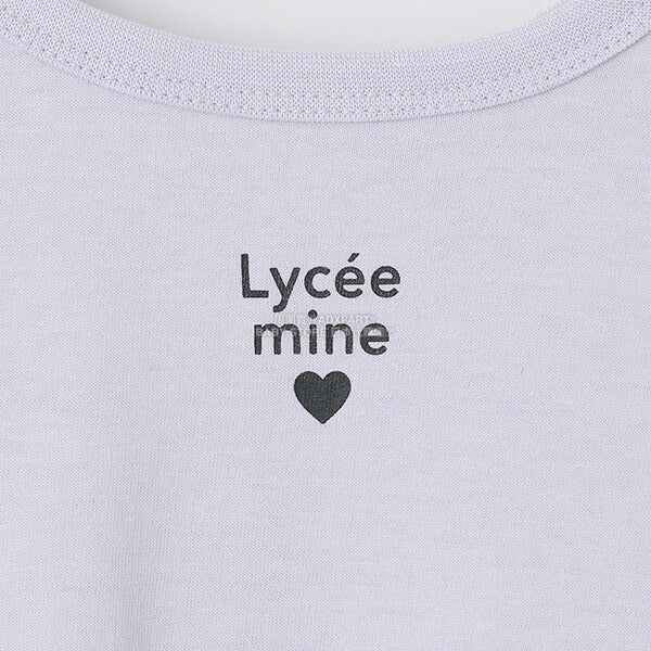 日本童裝 Ly# mine 2Way 雙面兩著【柔軟棉】花邊上衣 100-150cm 女童款 秋季 TOPS