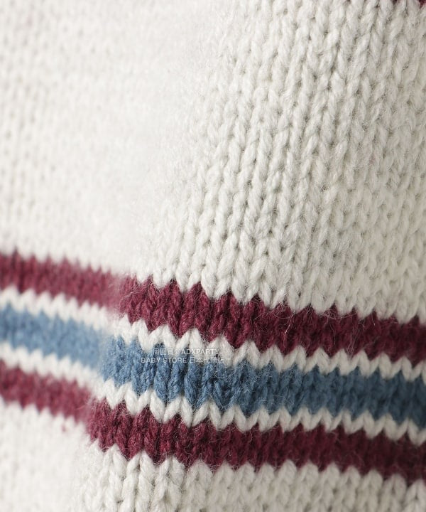 日本童裝 BEAMS mini 條紋針織背心外套 90-140cm 男童款/女童款 秋冬季 OUTERWEAR