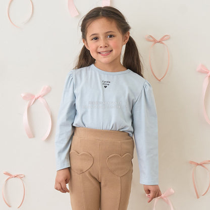 日本童裝 Ly# mine 2Way 雙面兩著【柔軟棉】花邊上衣 100-150cm 女童款 秋季 TOPS