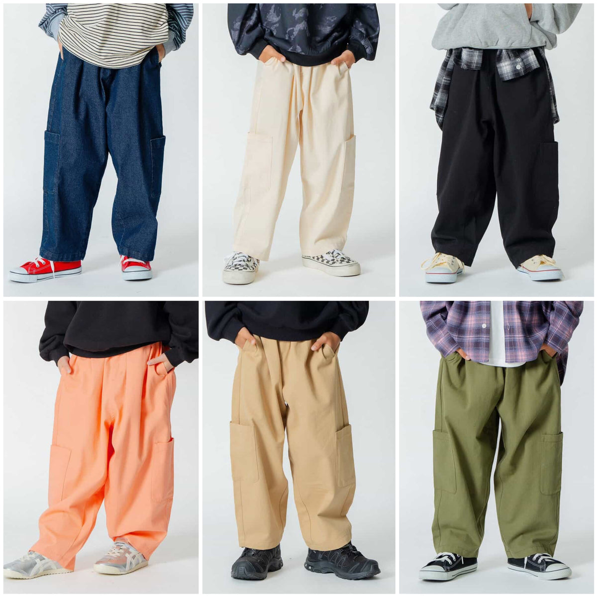 日本童裝 BREEZE 寬鬆休閒長褲 90-160cm 男童款/女童款 秋季 PANTS