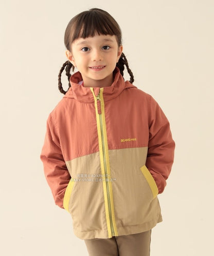 日本童裝 BEAMS mini 連帽風褸 90-140cm 男童款/女童款 秋冬季 (適合初秋、香港平均溫度）OUTERWEAR