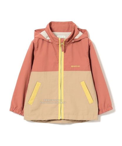 日本童裝 BEAMS mini 連帽風褸 90-140cm 男童款/女童款 秋冬季 (適合初秋、香港平均溫度）OUTERWEAR