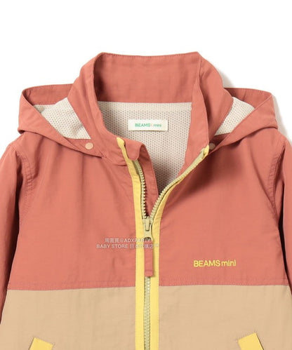 日本童裝 BEAMS mini 連帽風褸 90-140cm 男童款/女童款 秋冬季 (適合初秋、香港平均溫度）OUTERWEAR