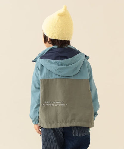 日本童裝 BEAMS mini 連帽風褸 90-140cm 男童款/女童款 秋冬季 (適合初秋、香港平均溫度）OUTERWEAR