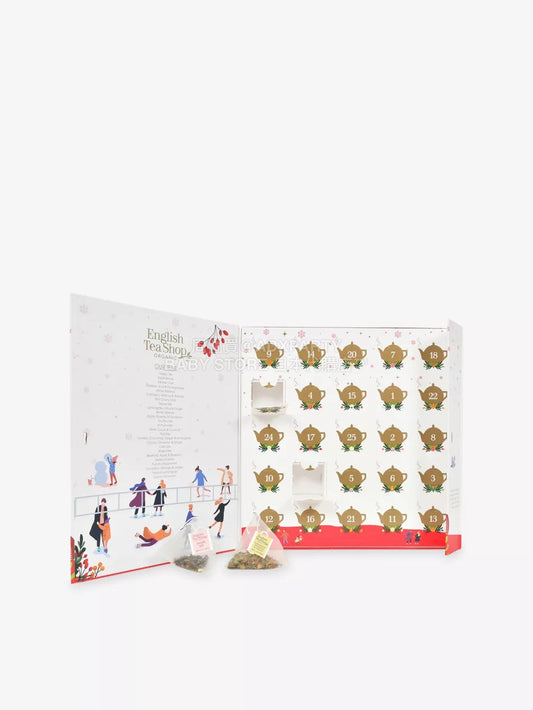 英美直送 ENGLISH TEA SHOP Tea茶包聖誕倒數日曆 大人款 聖誕快樂特輯 聖誕倒數日曆 不參與$900免運 滿$900可加$25免運 Christmas Advent Calendars 2025