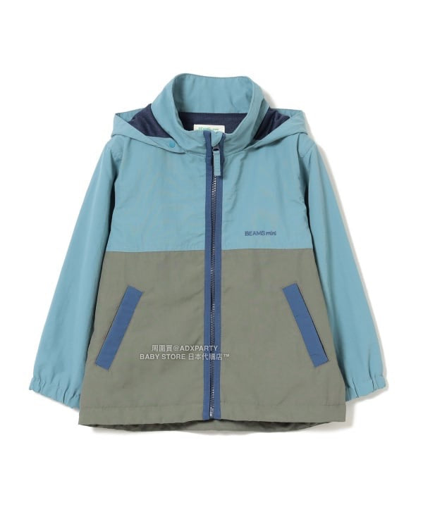 日本童裝 BEAMS mini 連帽風褸 90-140cm 男童款/女童款 秋冬季 (適合初秋、香港平均溫度）OUTERWEAR