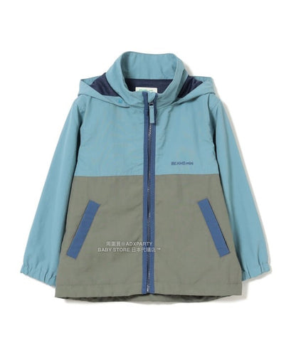 日本童裝 BEAMS mini 連帽風褸 90-140cm 男童款/女童款 秋冬季 (適合初秋、香港平均溫度）OUTERWEAR