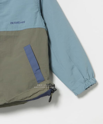 日本童裝 BEAMS mini 連帽風褸 90-140cm 男童款/女童款 秋冬季 (適合初秋、香港平均溫度）OUTERWEAR
