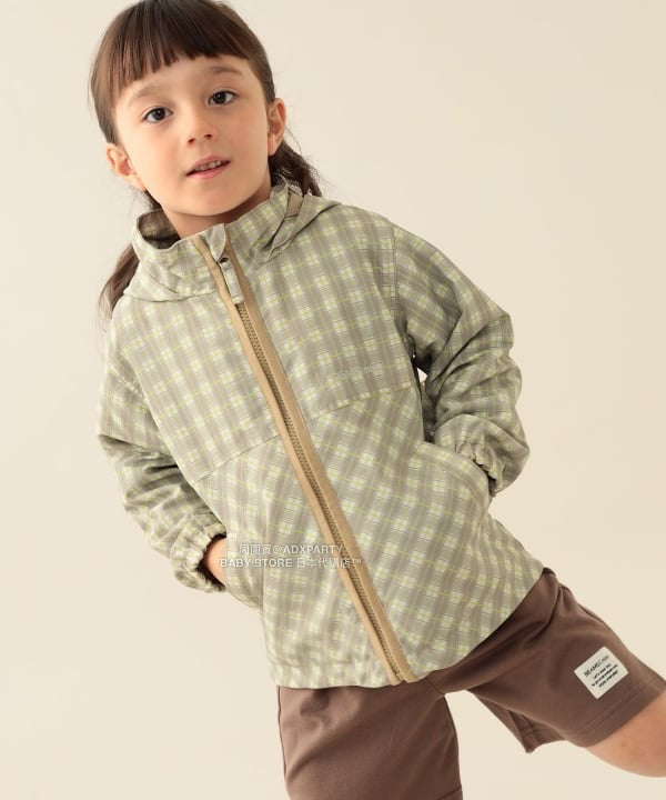 日本童裝 BEAMS mini 連帽風褸 90-140cm 男童款/女童款 秋冬季 (適合初秋、香港平均溫度）OUTERWEAR